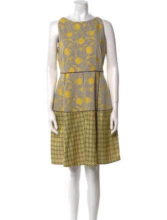 Antonio Marras Printed Knee-Length Dress