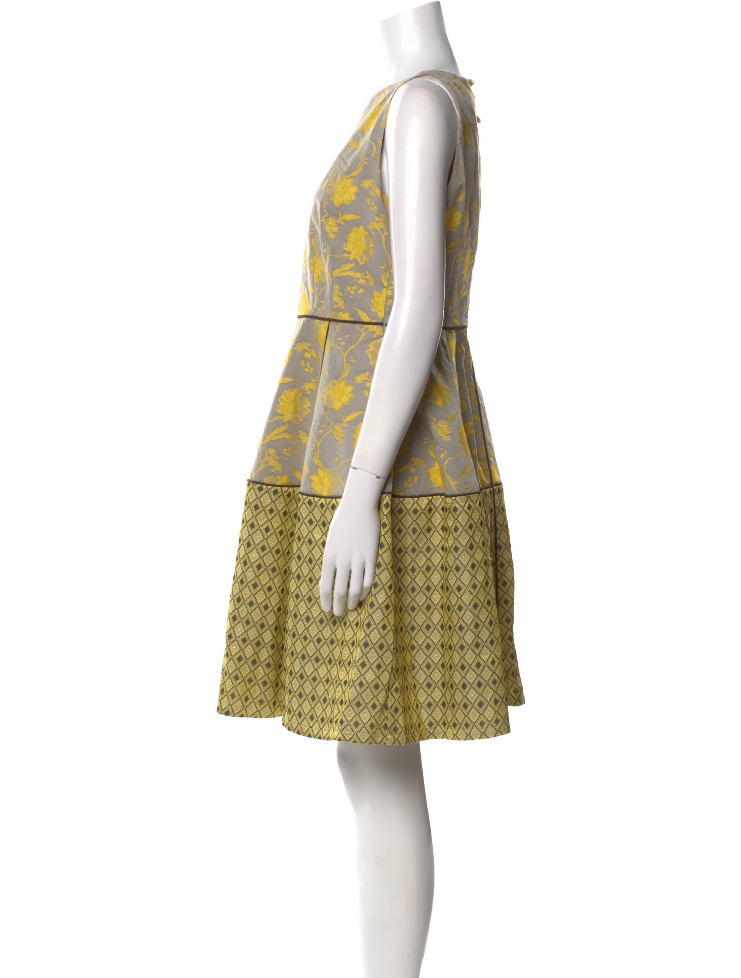 Antonio Marras Printed Knee-Length Dress