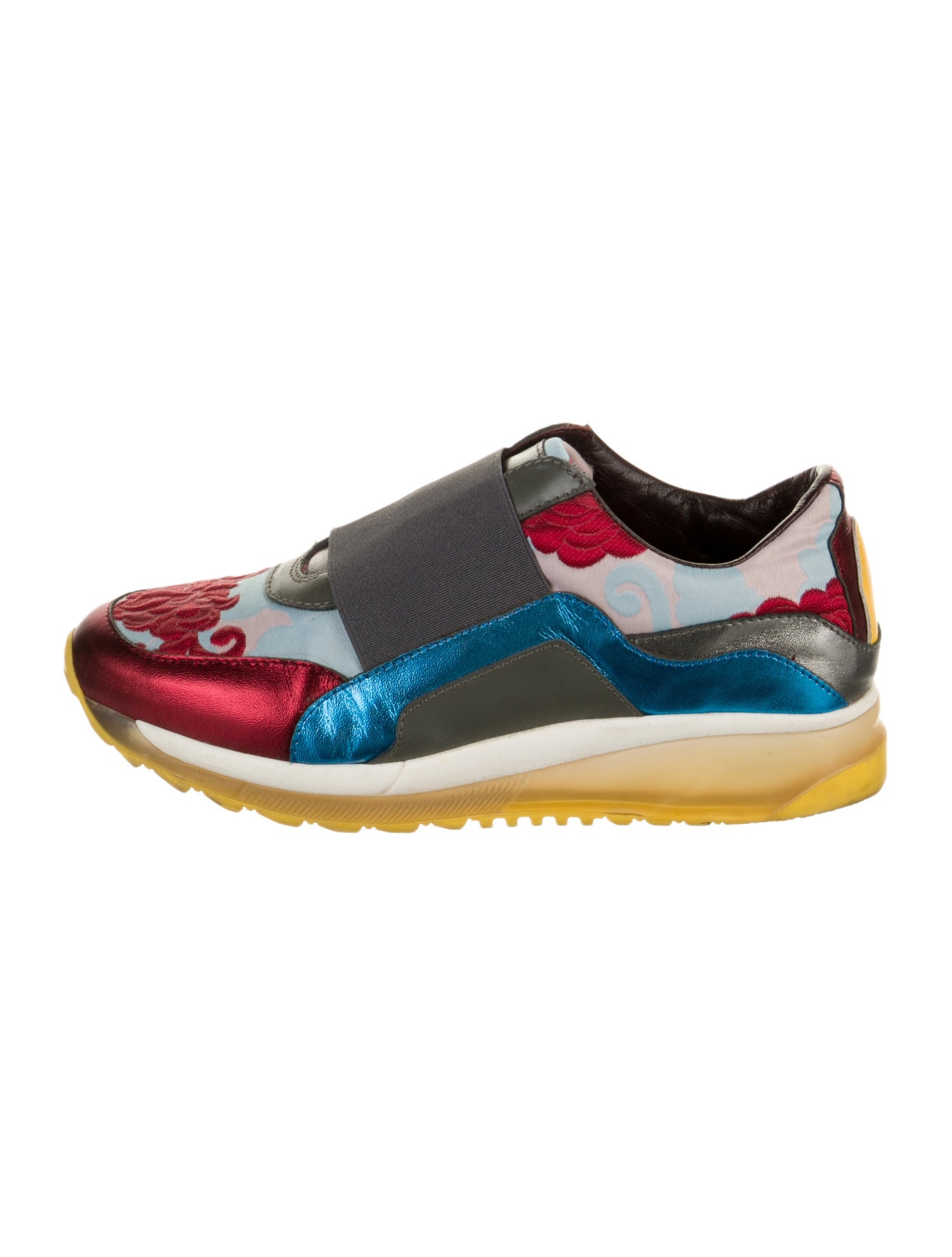 Antonio Marras Colorblock Pattern Sneakers