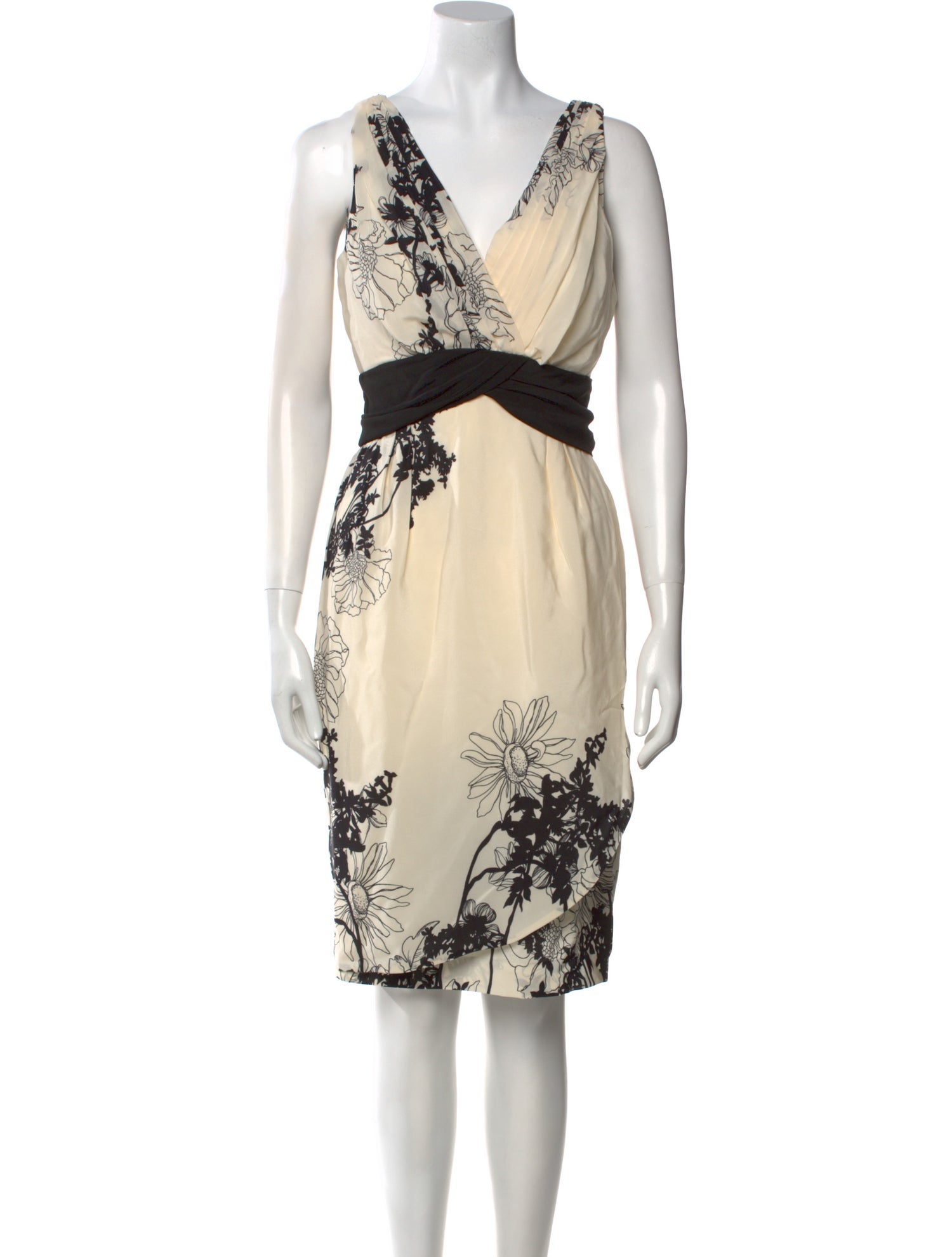 Antonio Marras Silk Knee-Length Dress