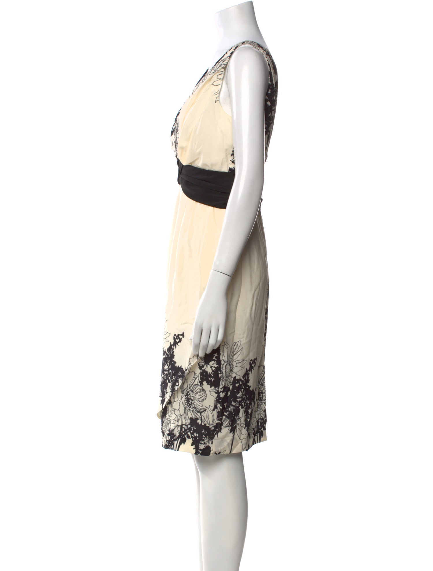 Antonio Marras Silk Knee-Length Dress