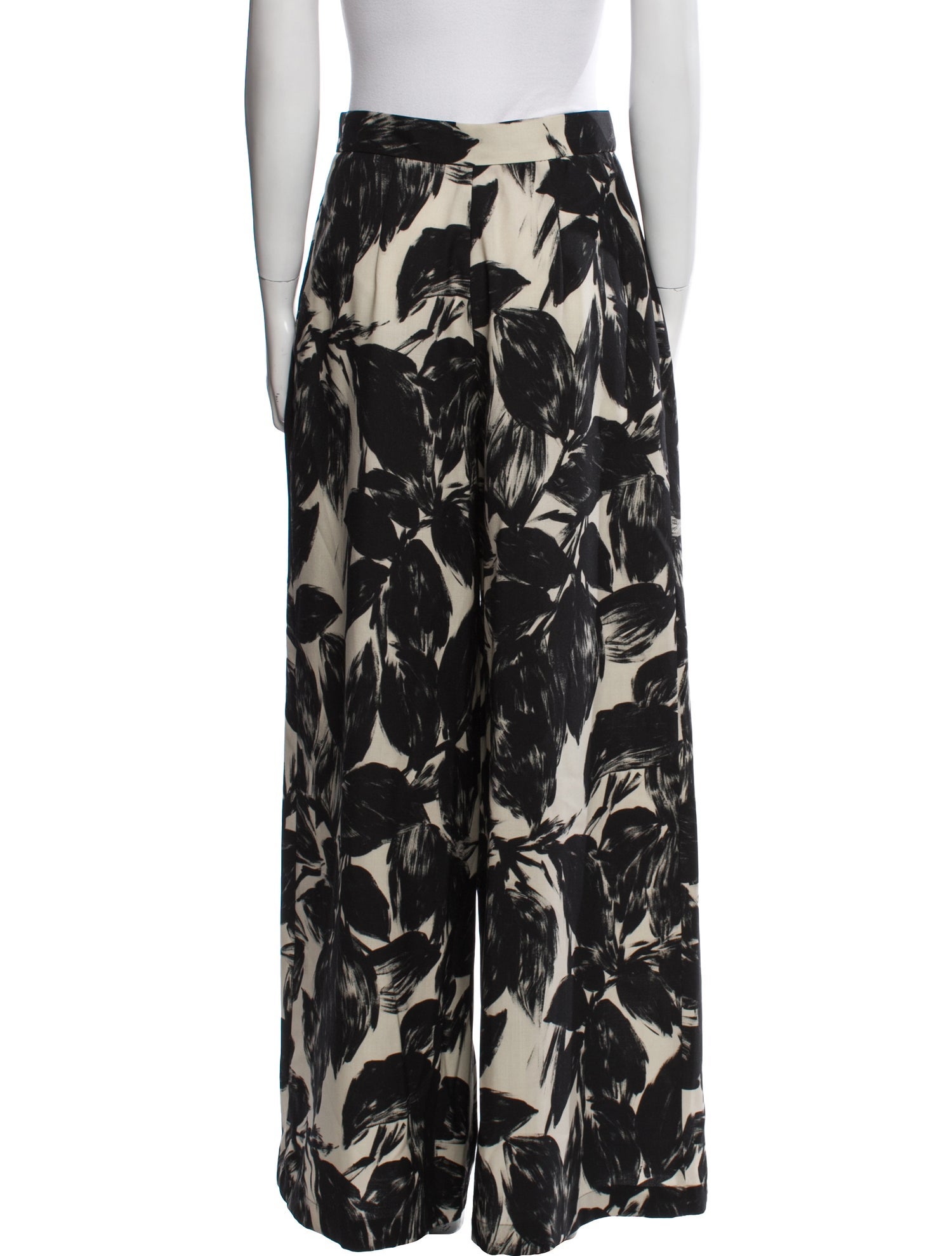 Antonio Marras Virgin Wool Wide Leg Pants