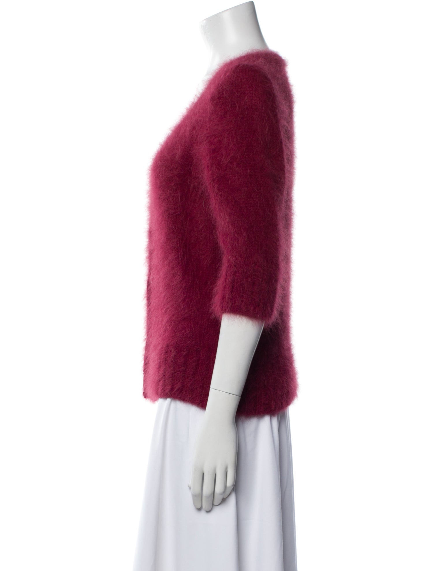 Antonio Marras Angora V-Neck Blouse