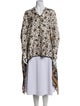 Antonio Marras Silk Floral Print Button-Up Top