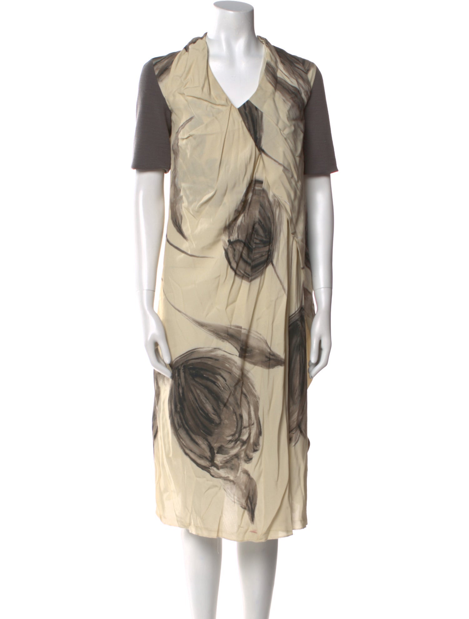 Antonio Marras Printed Midi Length Dress