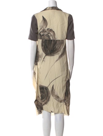 Antonio Marras Printed Midi Length Dress