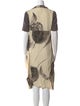 Antonio Marras Printed Midi Length Dress