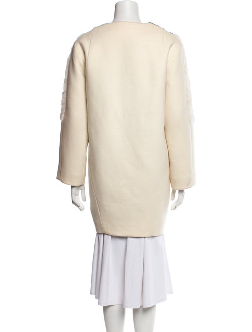 Antonio Marras Colorblock Pattern Fur Coat