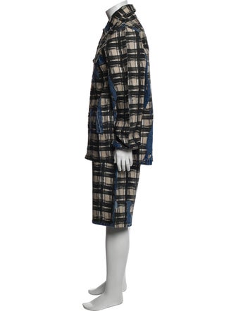 Antonio Marras Plaid Print Two-Piece Sport Coat