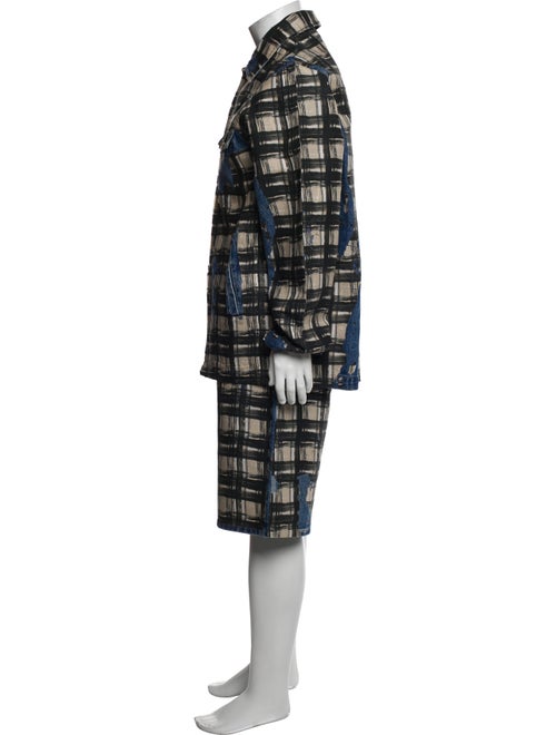 Antonio Marras Plaid Print Two-Piece Sport Coat
