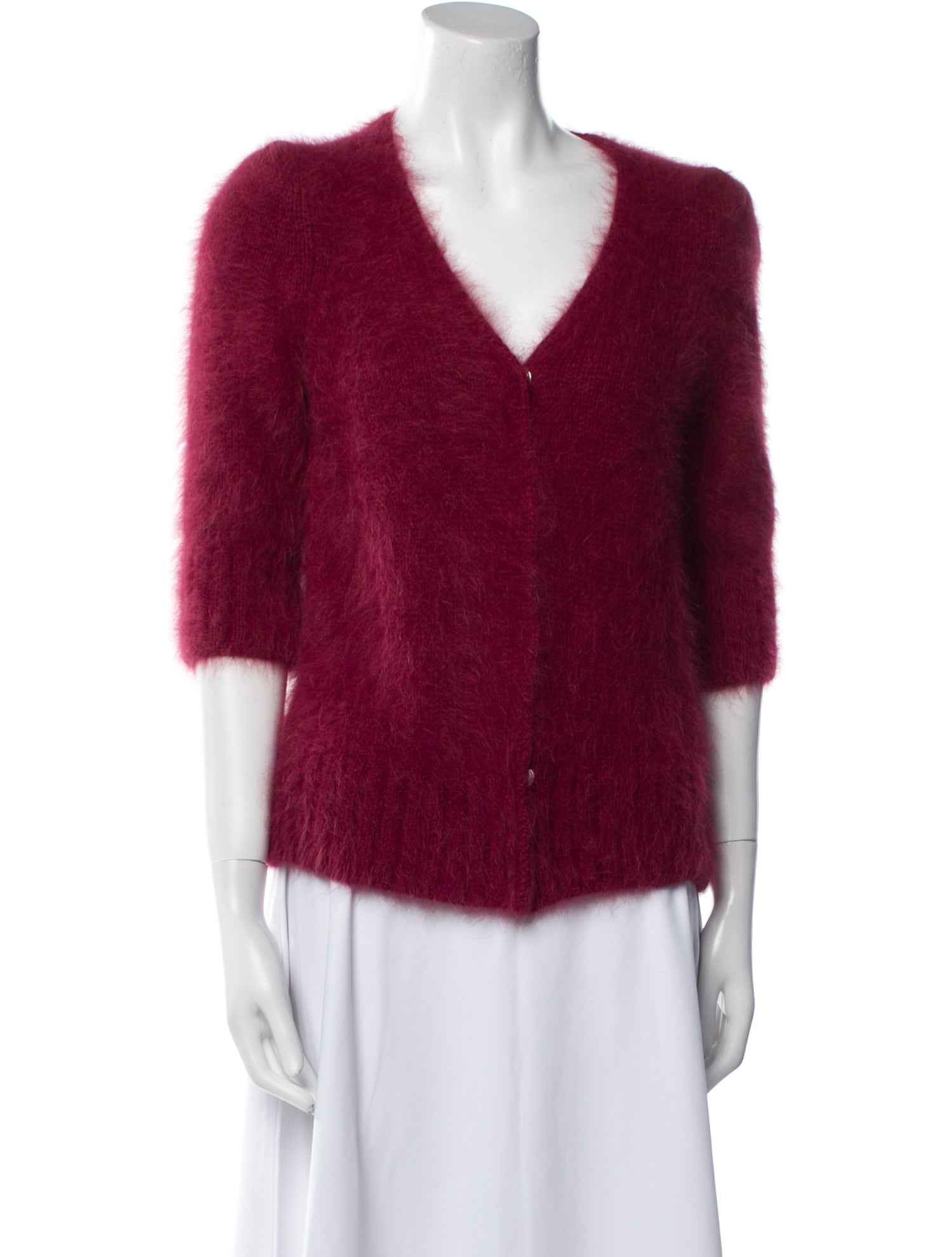 Antonio Marras Angora V-Neck Blouse