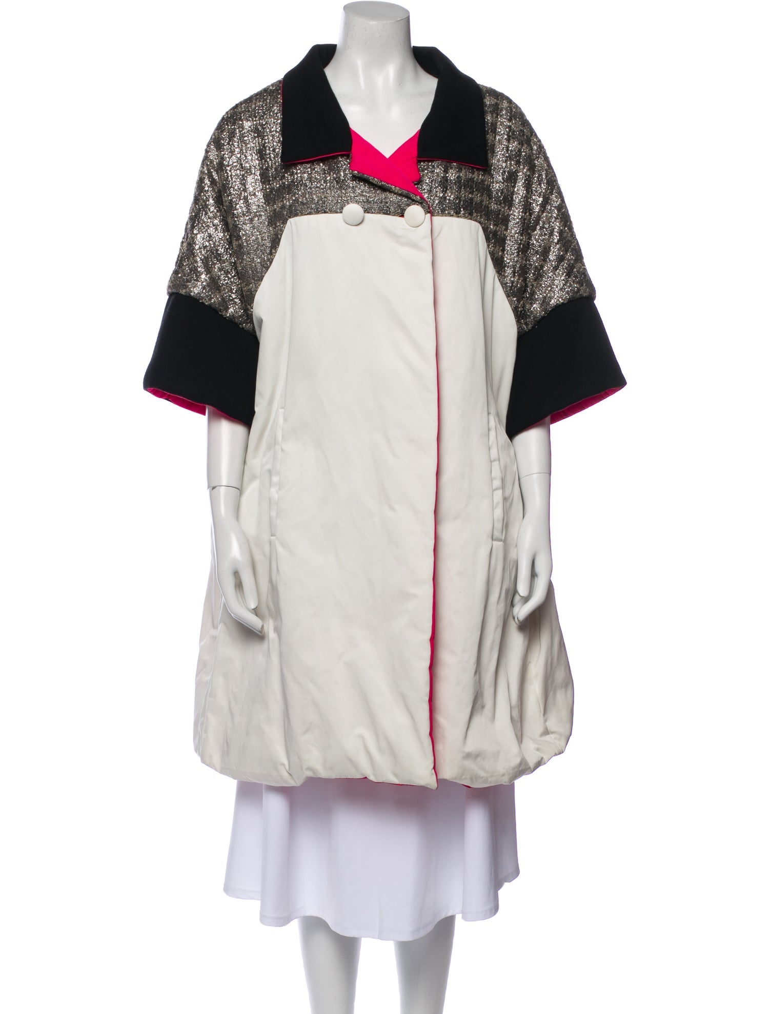 Antonio Marras Colorblock Pattern Coat