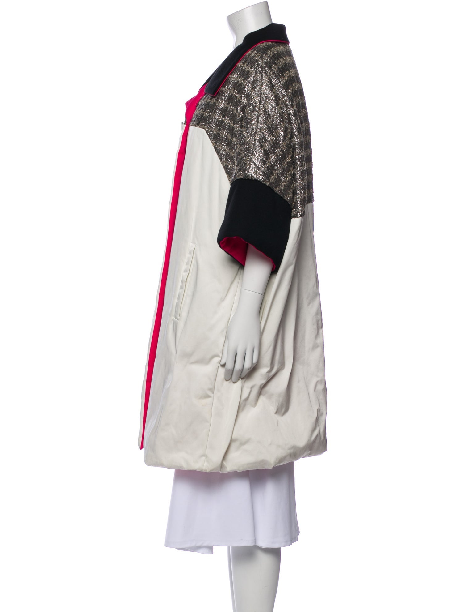 Antonio Marras Colorblock Pattern Coat