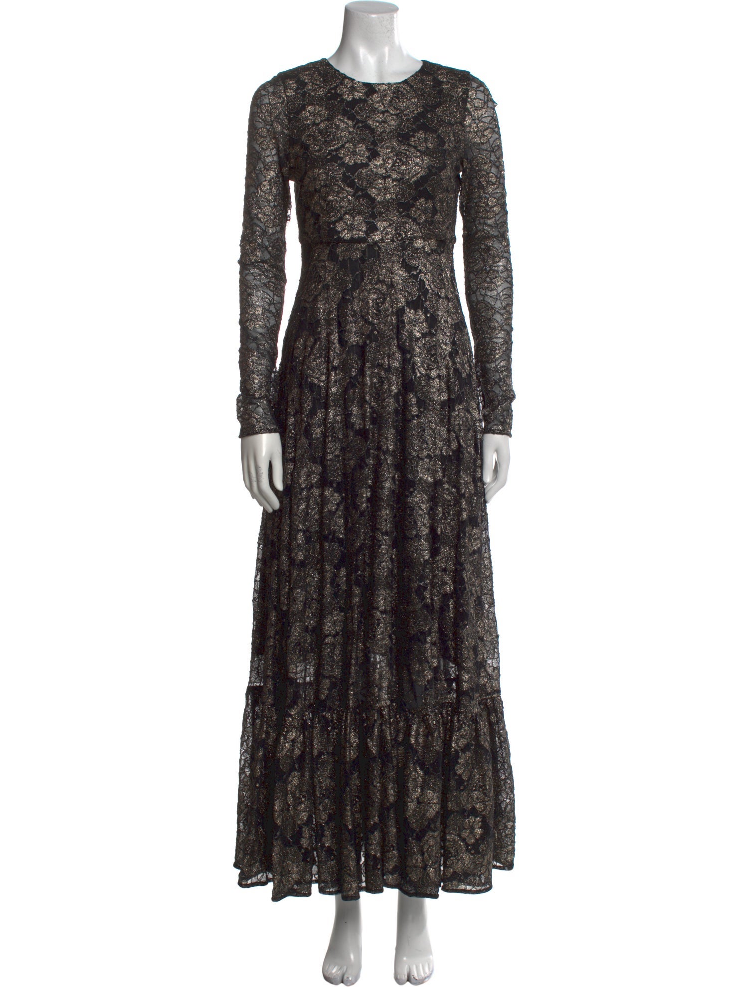 Antonio Marras Floral Print Long Dress