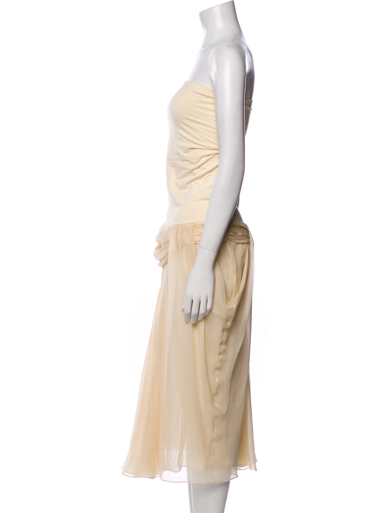 Antonio Marras Silk Midi Length Dress