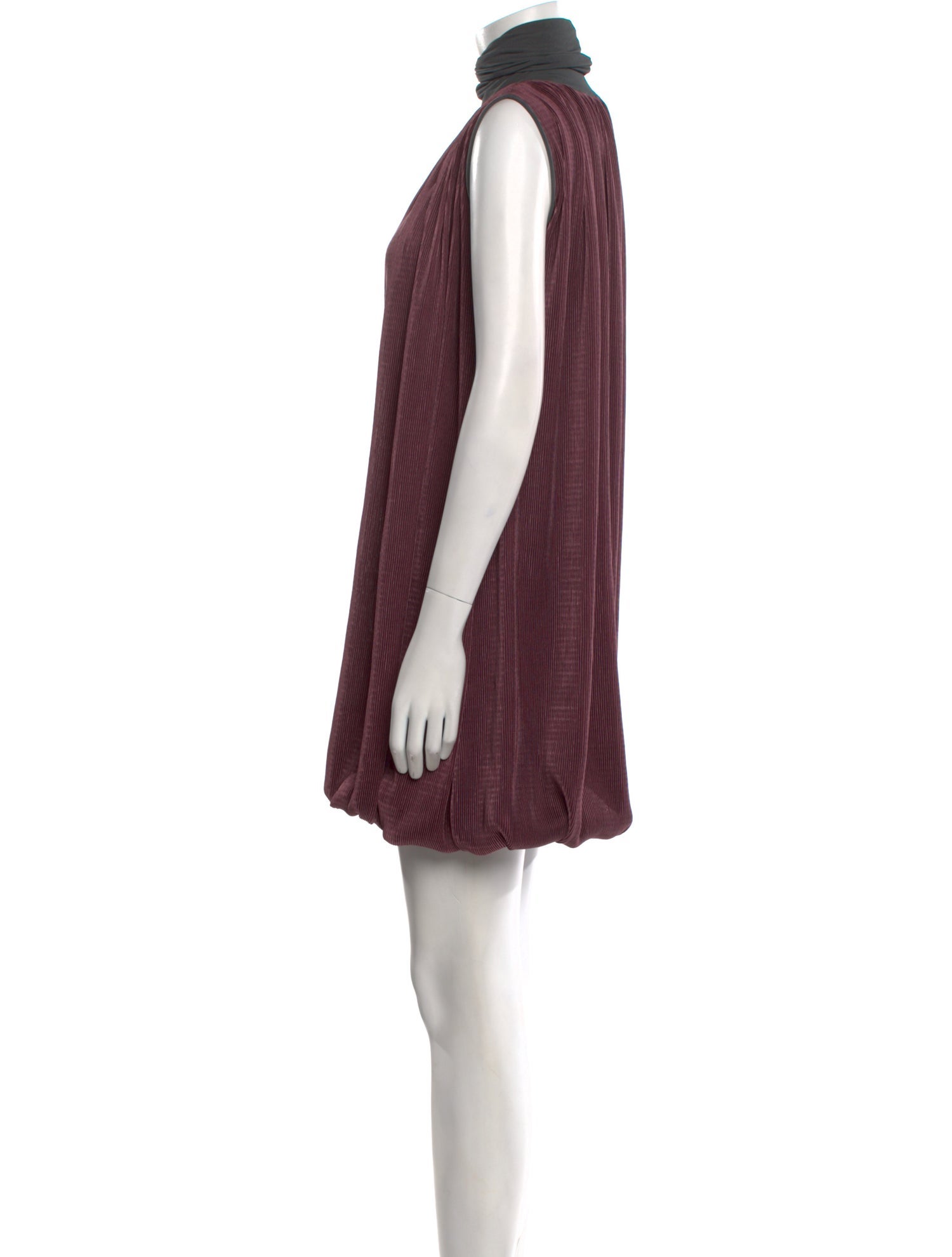 Antonio Marras Mock Neck Mini Dress