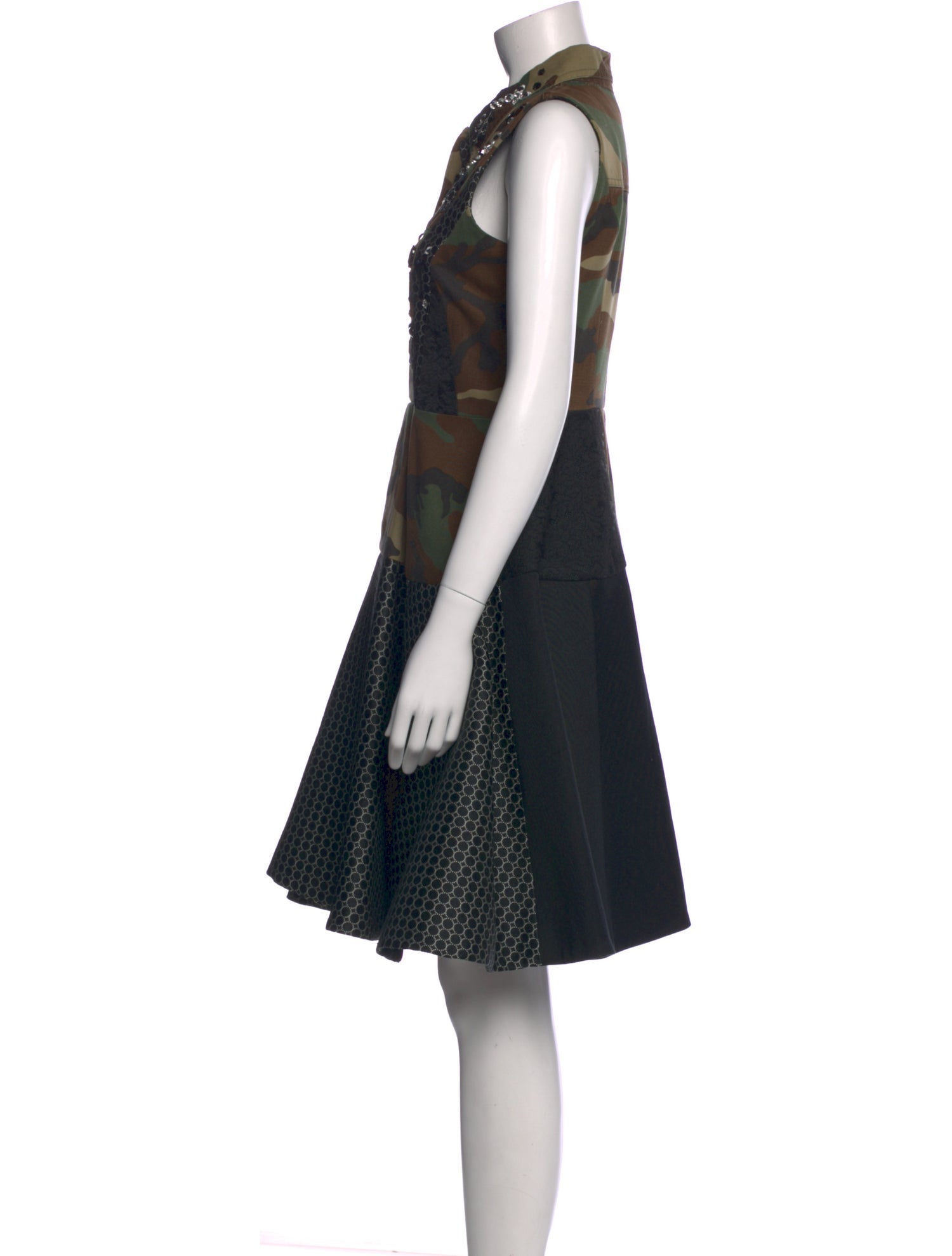 Antonio Marras Printed Knee-Length Dress