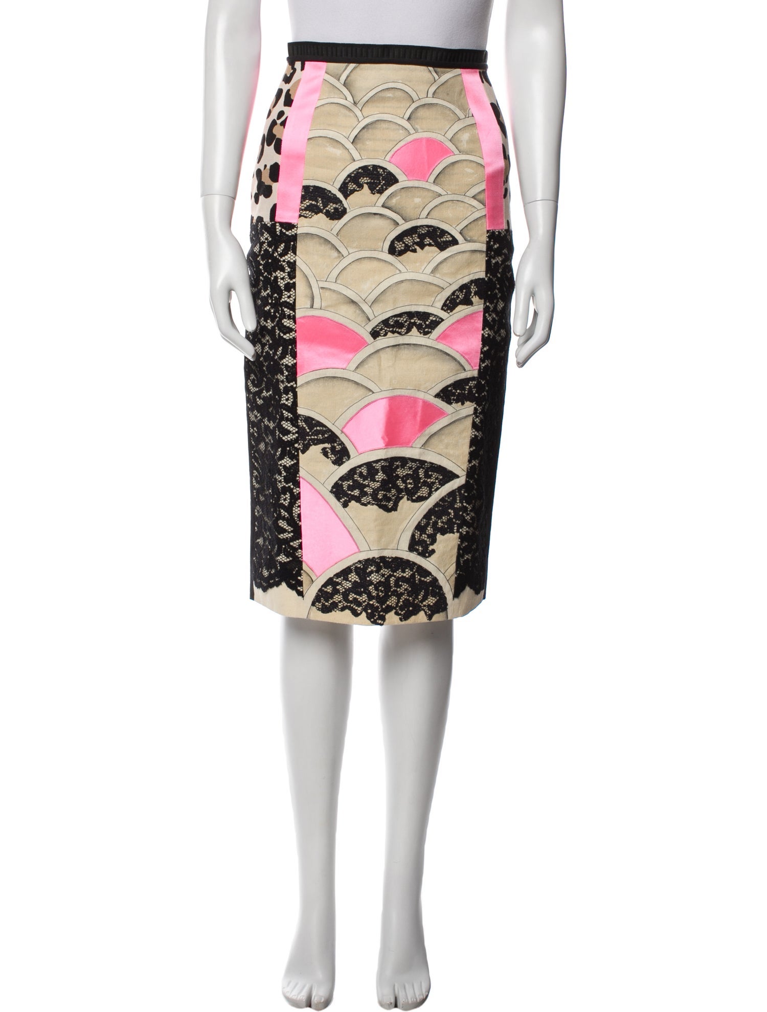Antonio Marras Printed Knee-Length Skirt
