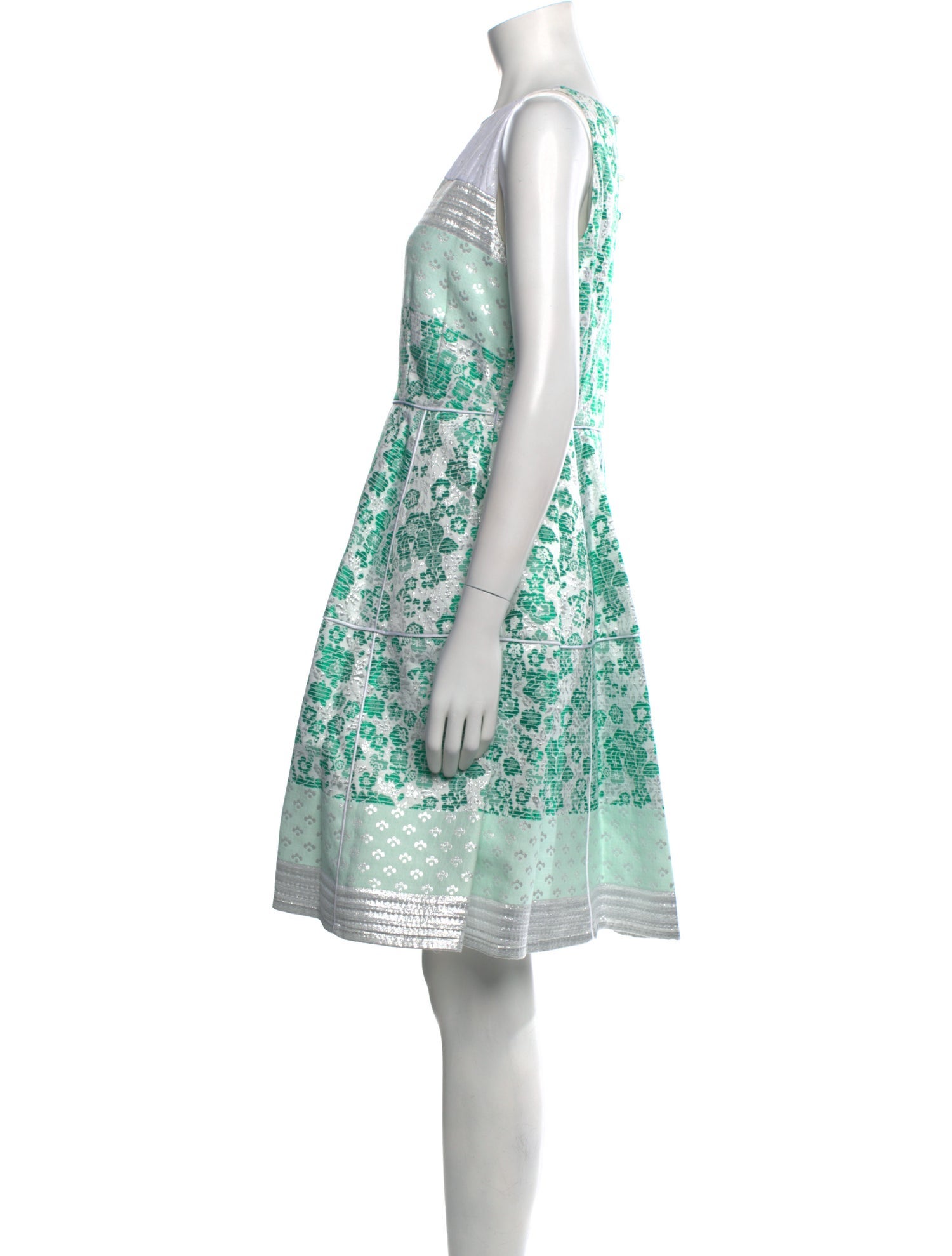 Antonio Marras Floral Print Mini Dress