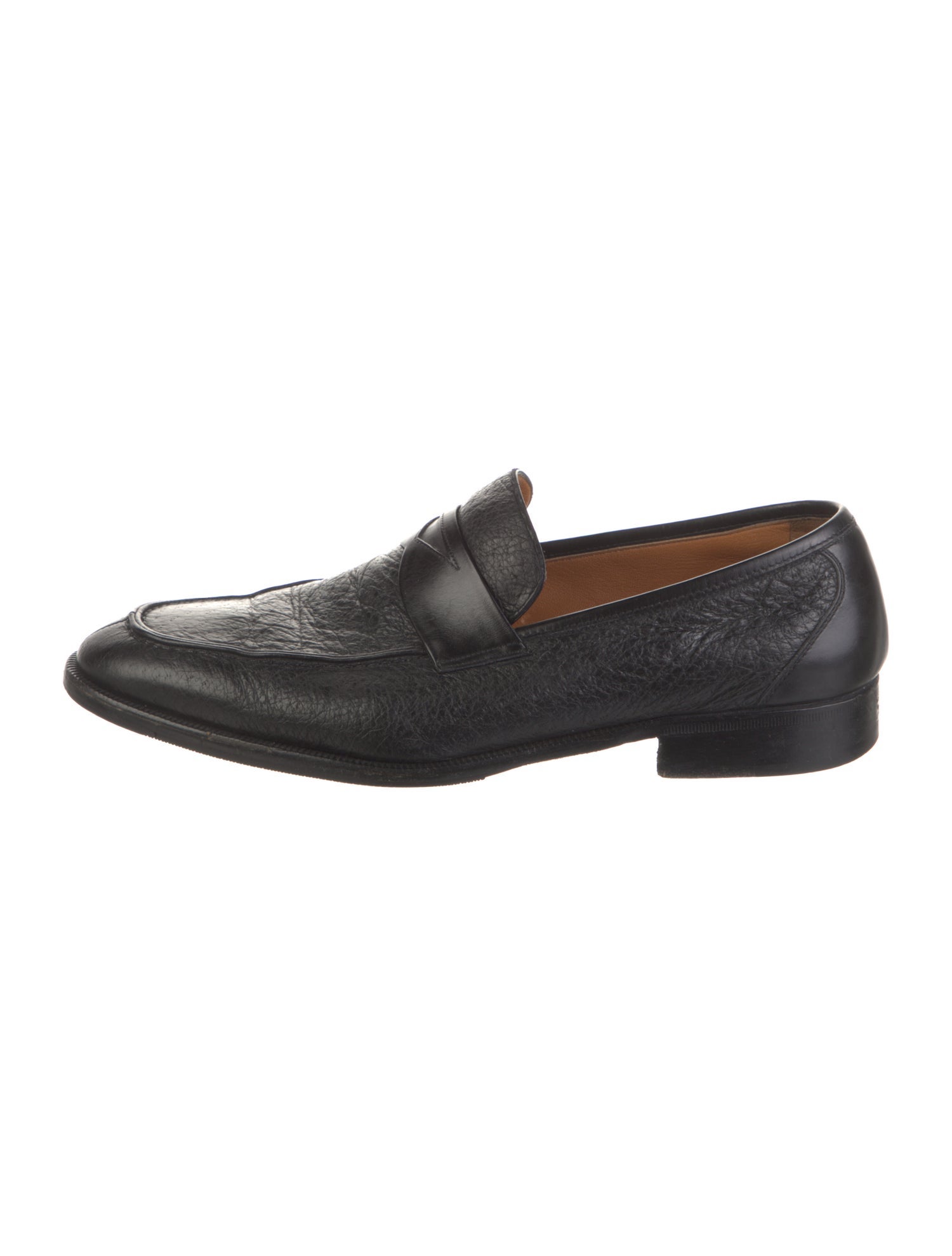 Moreschi Leather Dress Loafers