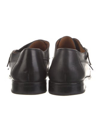 Moreschi Leather Monk Straps