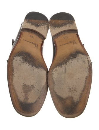 Moreschi Leather Monk Straps
