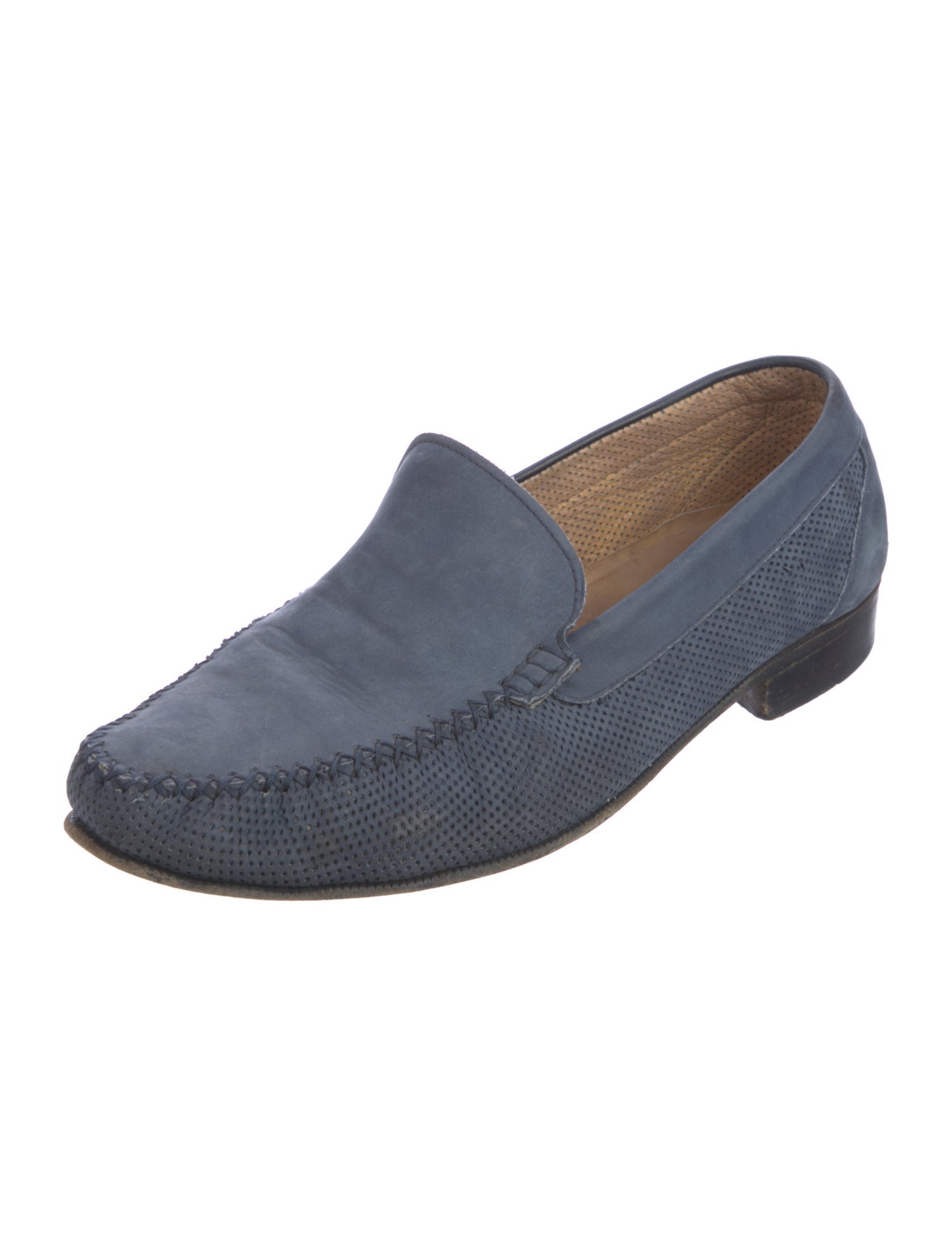 Moreschi Suede Loafers