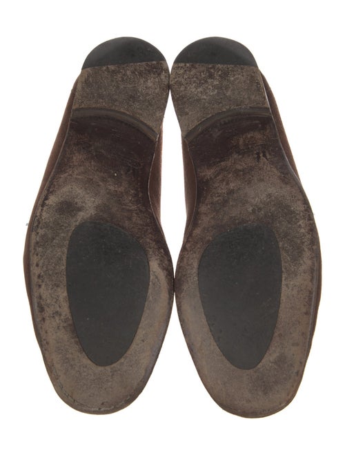 Moreschi Suede Dress Loafers