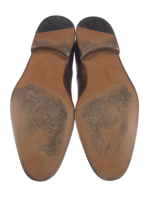 Moreschi Embossed Leather Oxfords