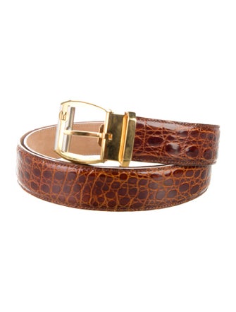 Moreschi Crocodile Belt