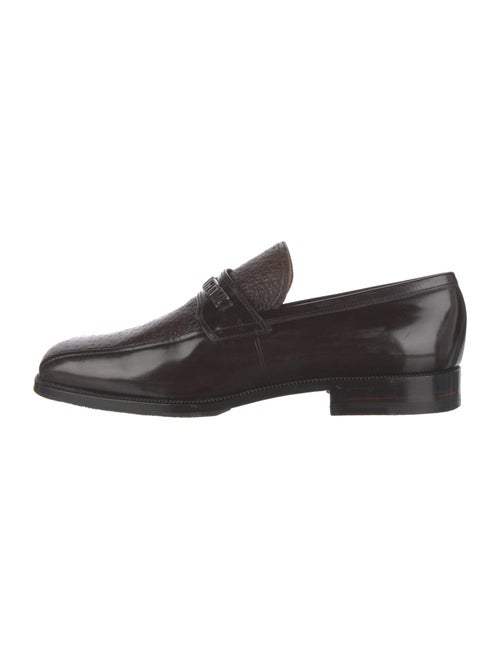 Moreschi Leather Monk Straps