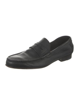 Moreschi Leather Dress Loafers