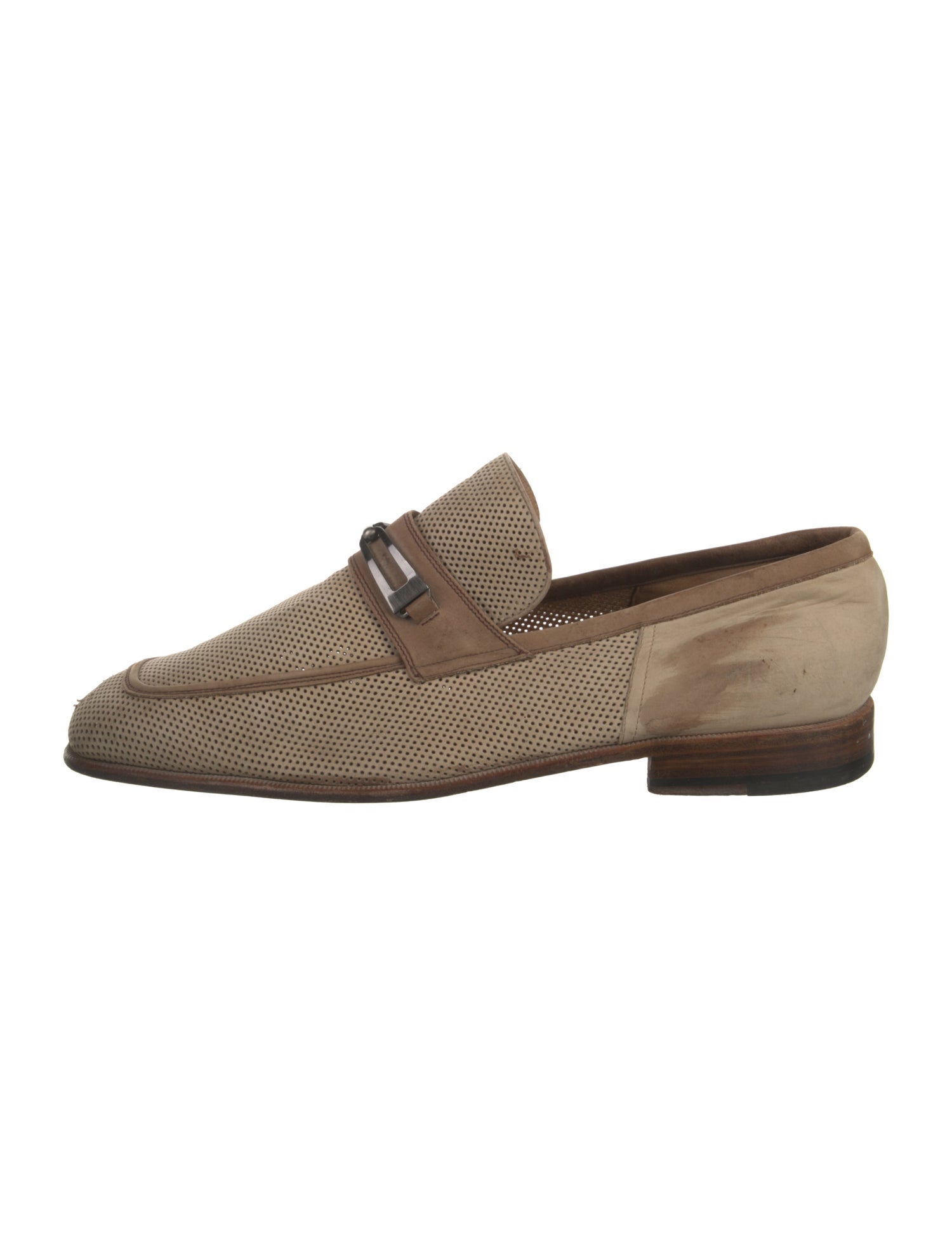 Moreschi Leather Dress Loafers