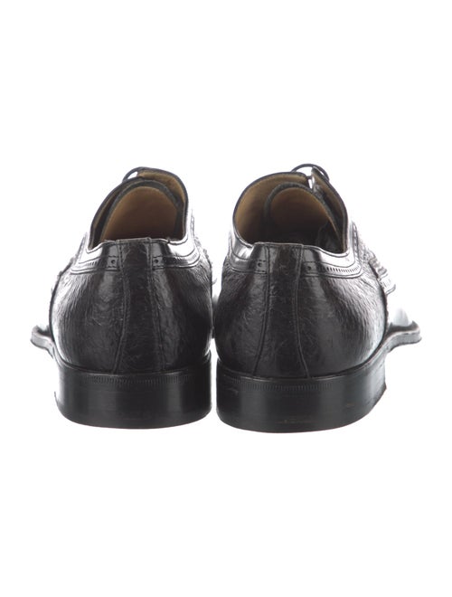 Moreschi Embossed Leather Brogues