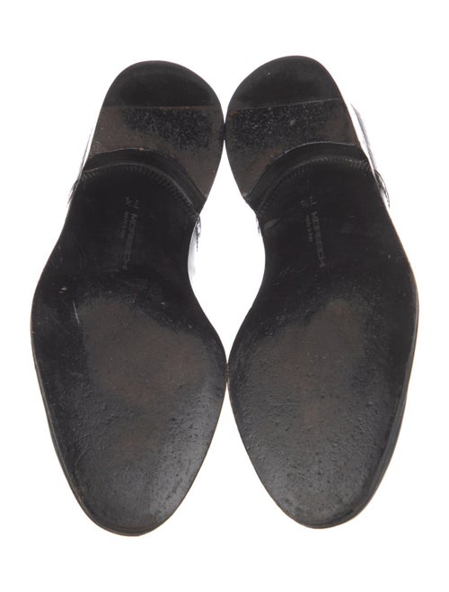 Moreschi Embossed Leather Brogues