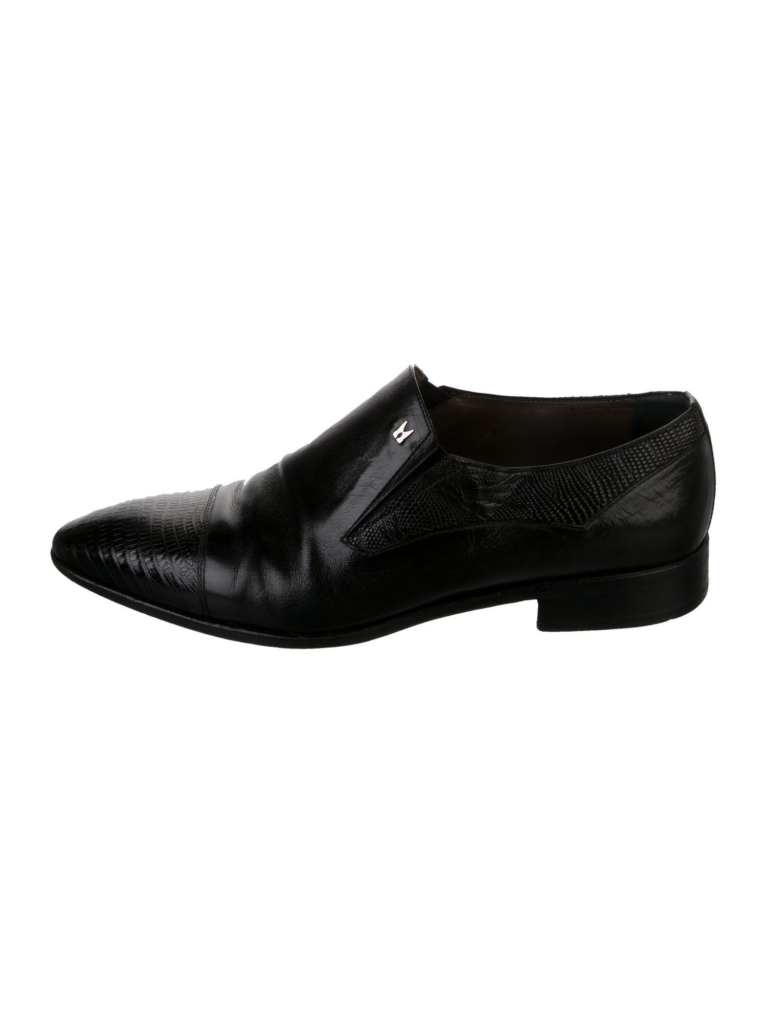 Moreschi Leather Dress Loafers