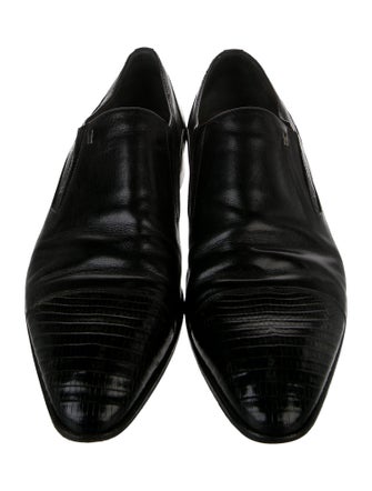 Moreschi Leather Dress Loafers