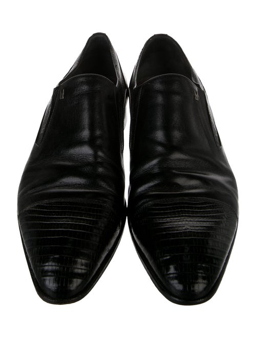 Moreschi Leather Dress Loafers