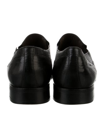 Moreschi Leather Dress Loafers