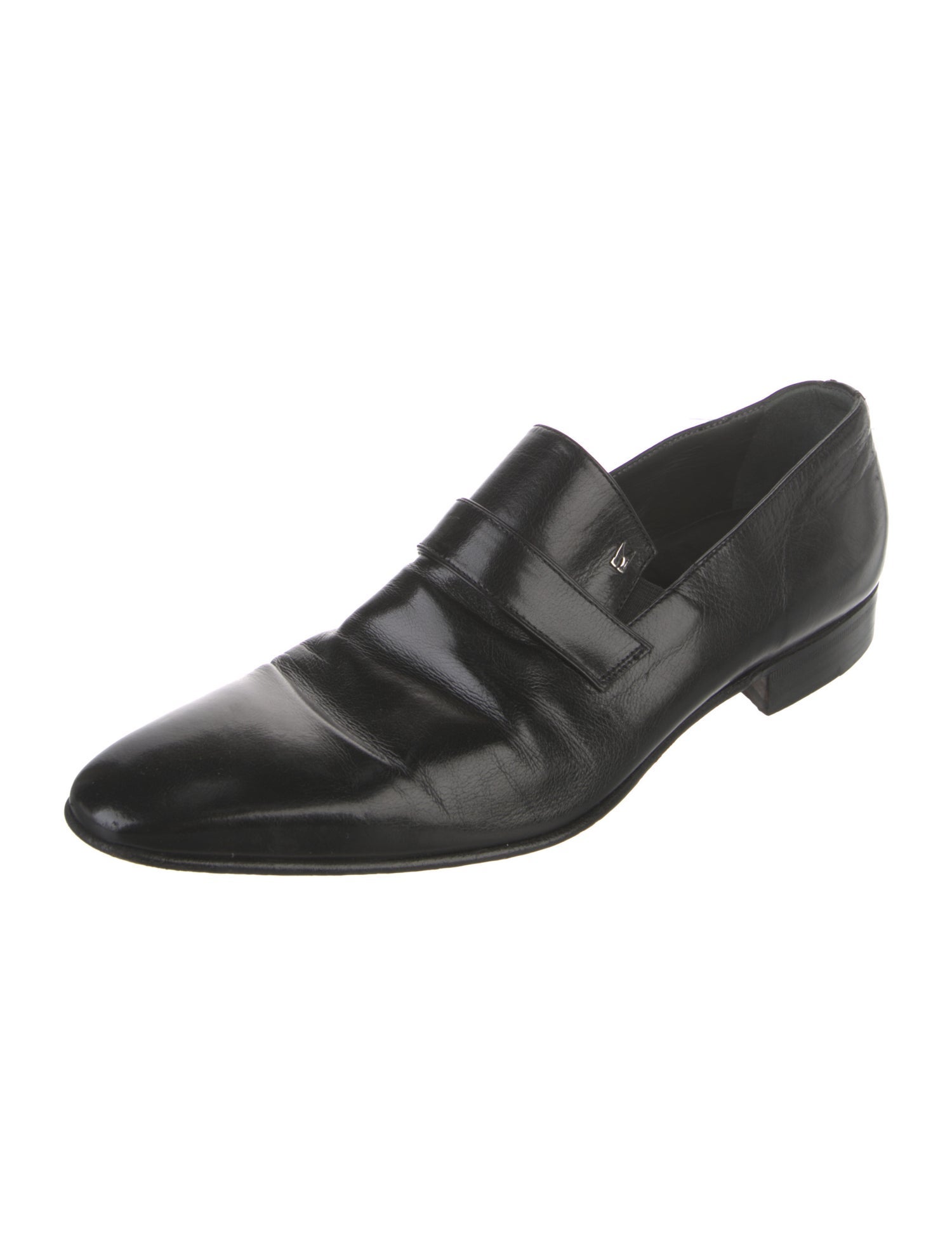 Moreschi Leather Dress Loafers
