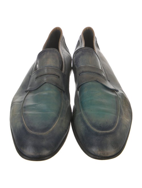 Moreschi Leather Dress Loafers