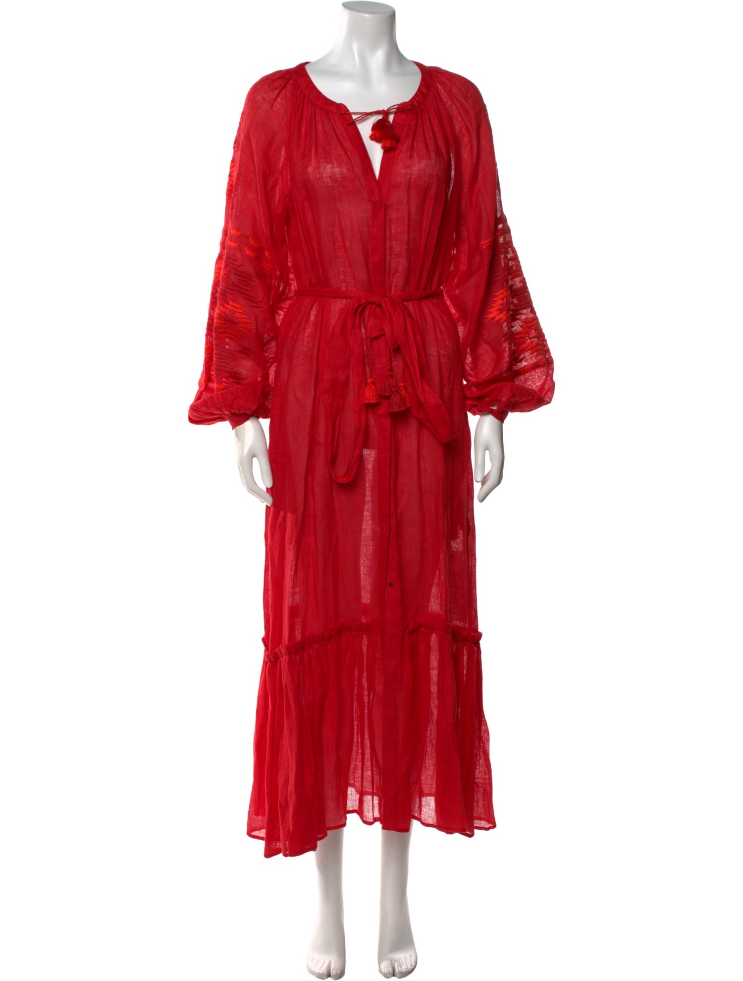 March San Francisco Linen Long Dress