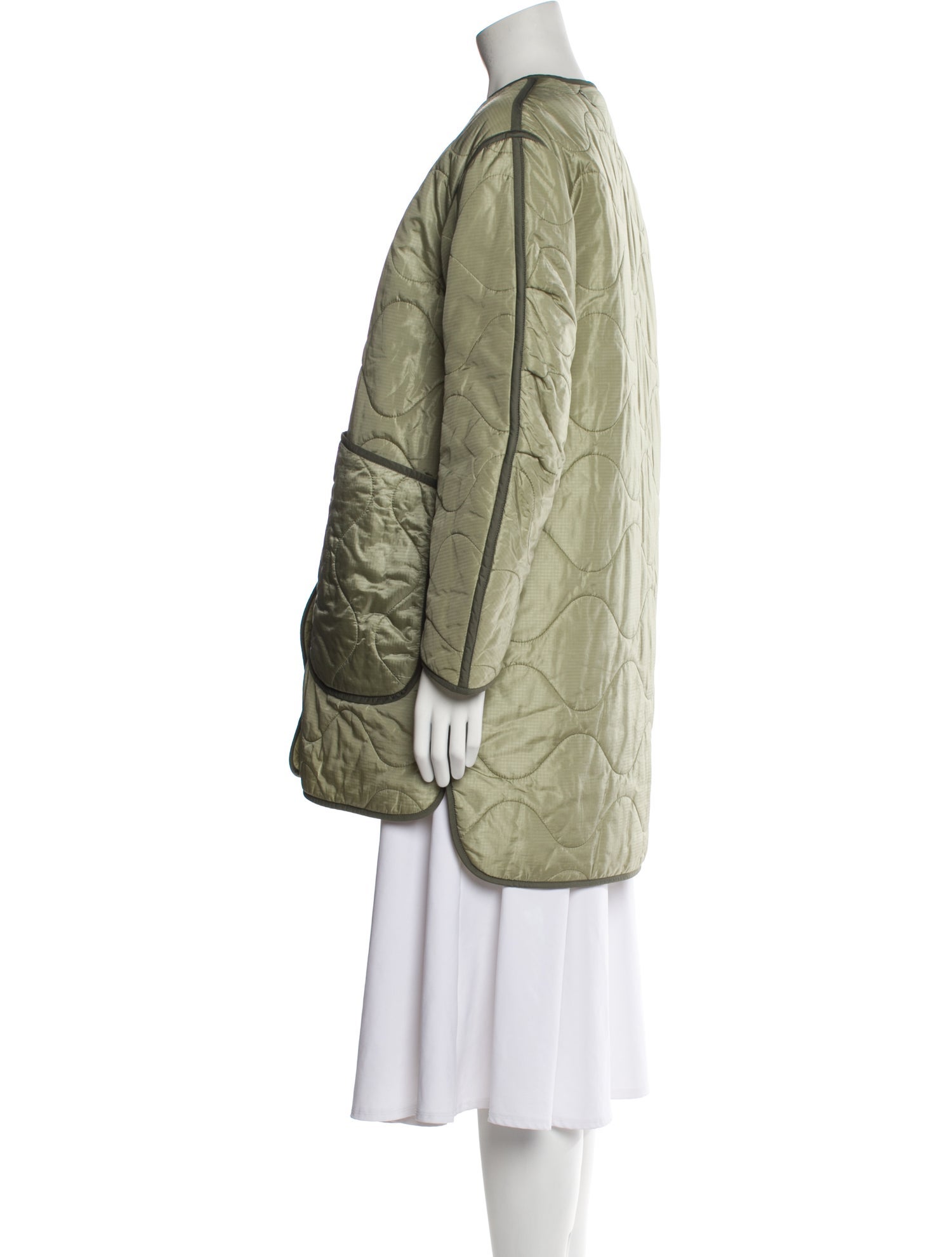 Marfa Stance Colorblock Pattern Coat