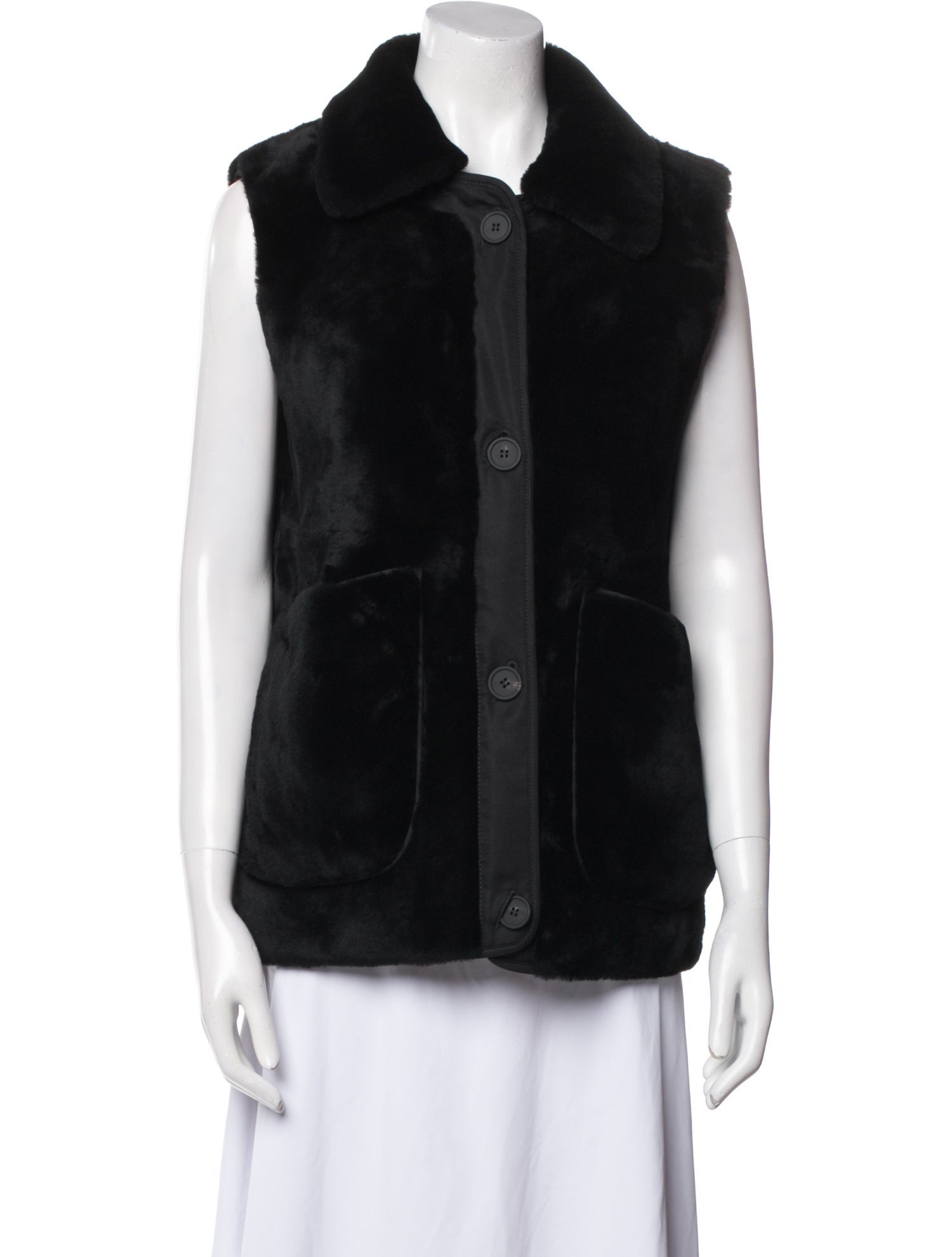 Marfa Stance Lamb Fur Vest