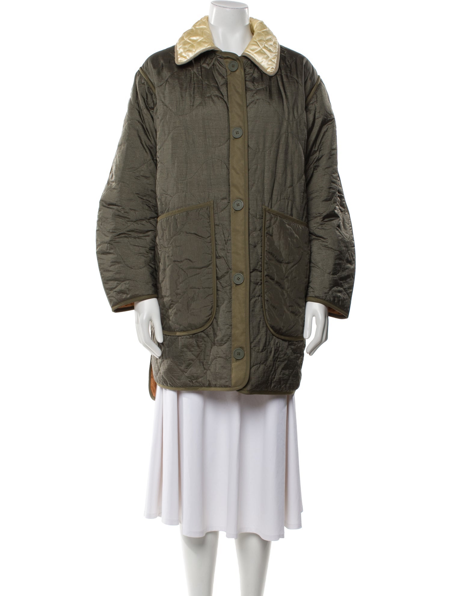 Marfa Stance Nylon Colorblock Pattern Parka