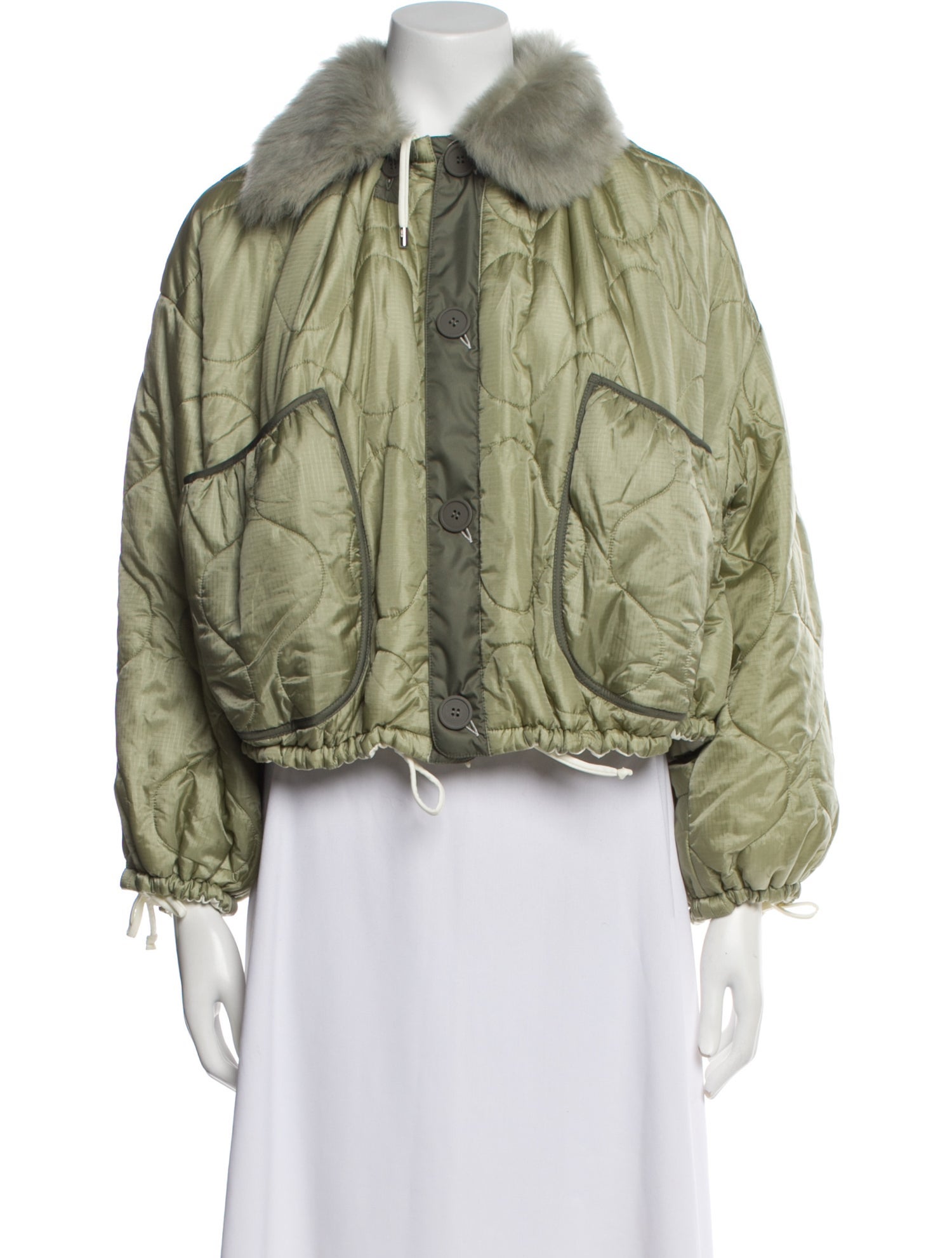 Marfa Stance Shearling Fur Jacket w/ Tags