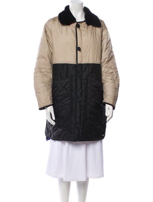 Marfa Stance Reversible Colorblock Pattern Coat