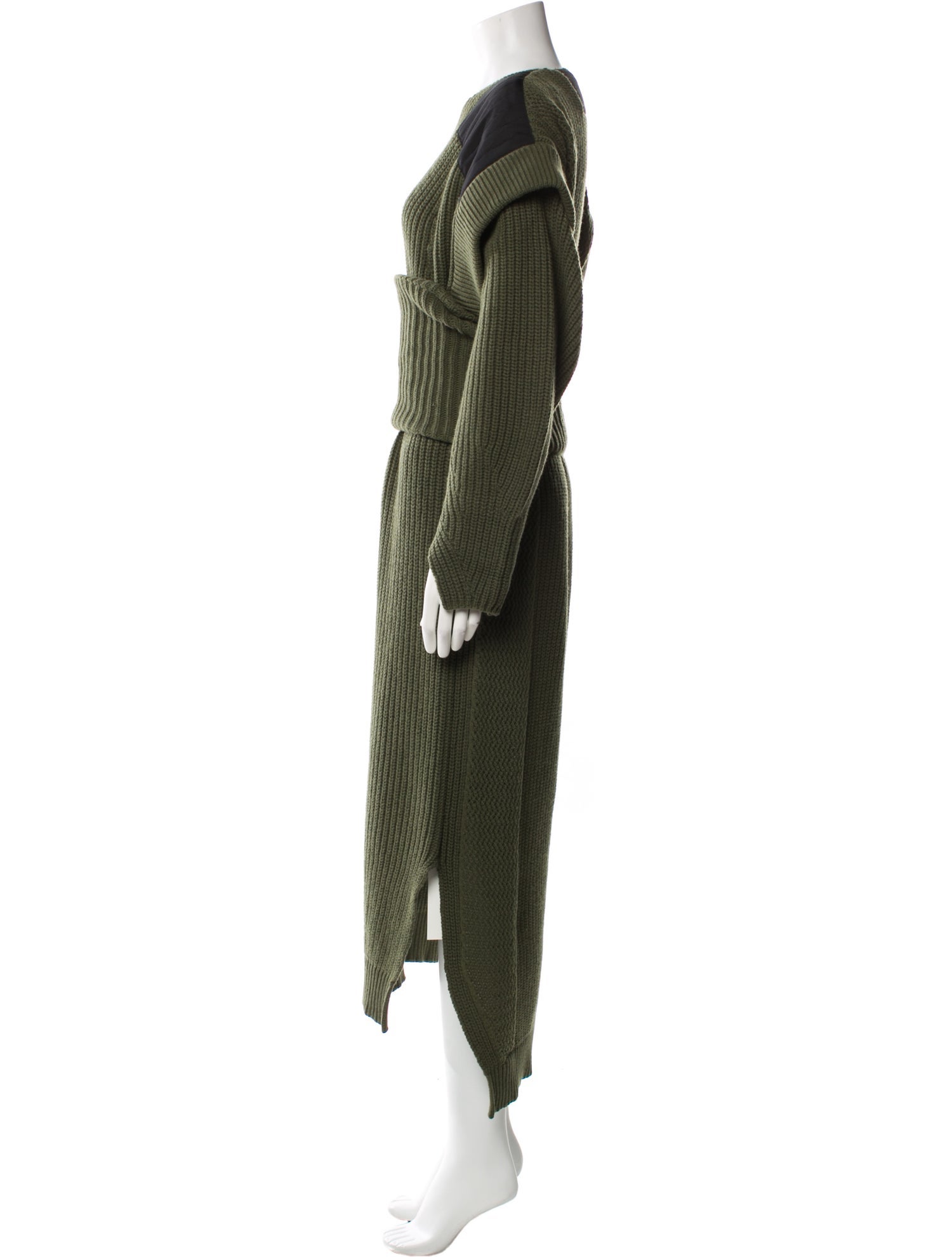 Marfa Stance Merino Wool Long Dress