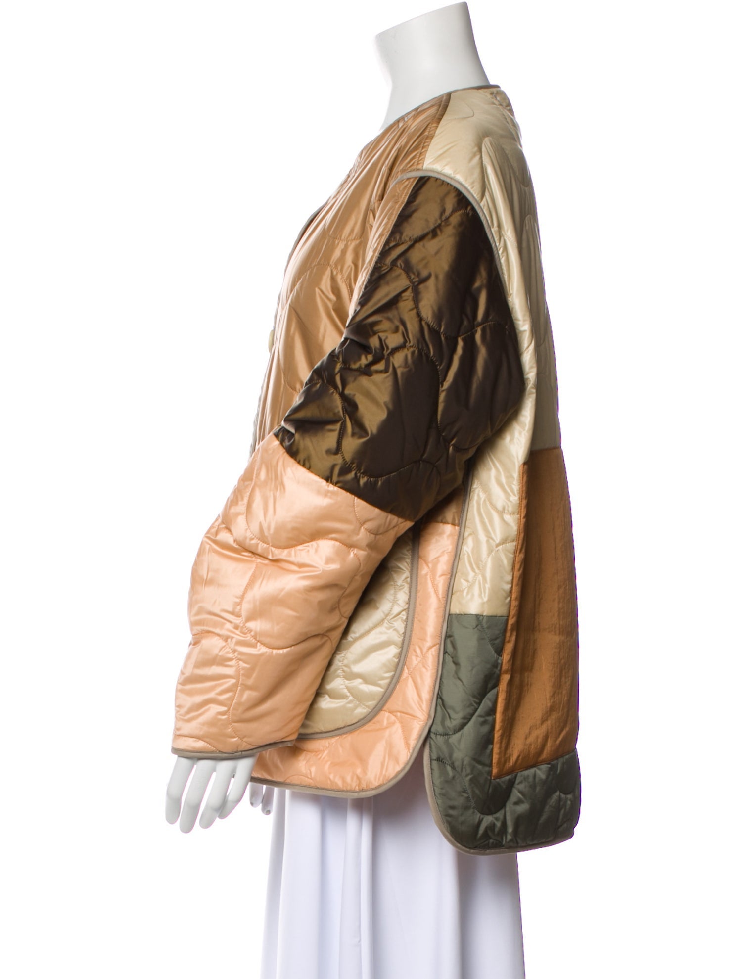 Marfa Stance Colorblock Pattern Coat