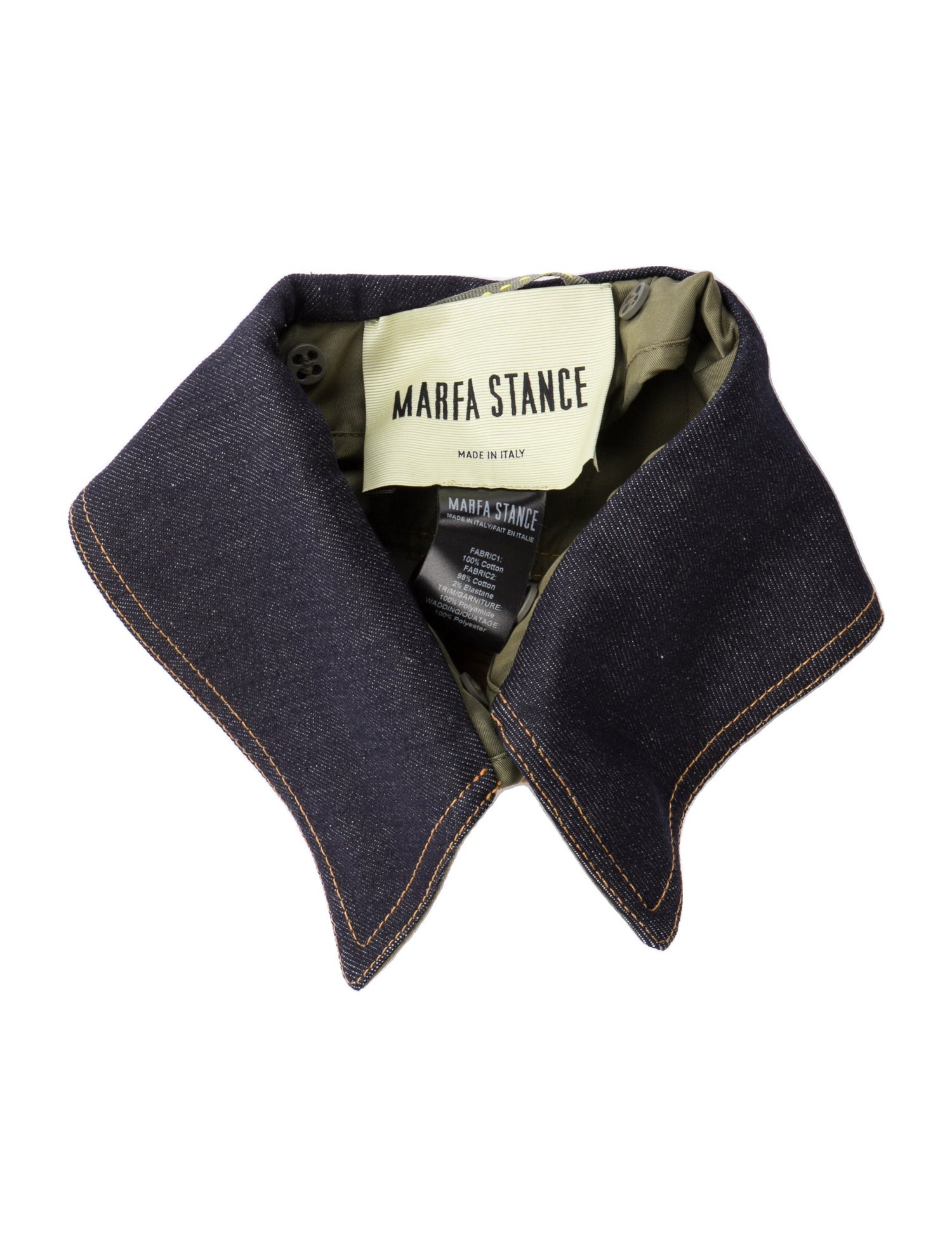Marfa Stance Leather Scarf w/ Tags